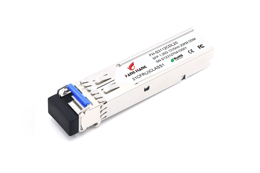 FH-S3112CDL20, 20 км SFP модуль 1.25G, 2 волокна, 1310 нм, DDM, LC ...
