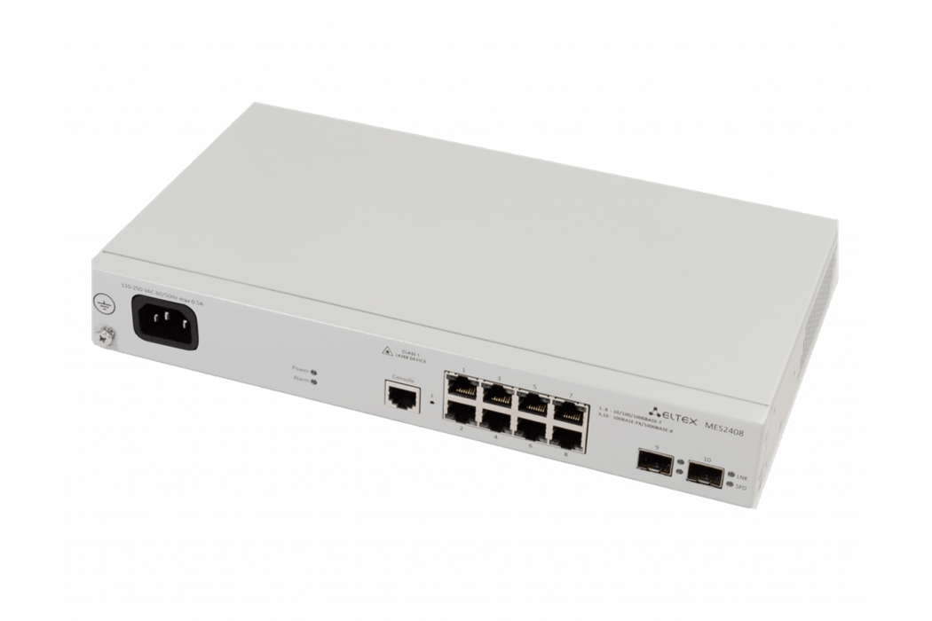 MES2408 | Коммутатор Eltex 8 портов 1G, 2 порта 1G (SFP) — Купить с ...
