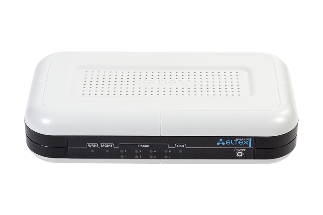 TAU-8N | Eltex VoIP шлюз 8 FXS — Купить с гарантией в «Элтекс Солюшенс»